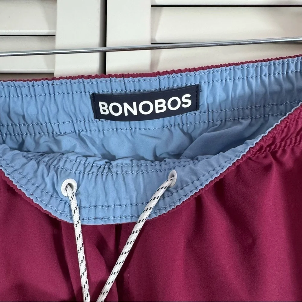 BONOBOS Throwback Swim Trunks 7 inches Size Small